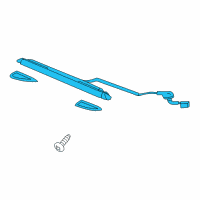 OEM 2012 Honda Crosstour Light Assy., High Mount Stop Diagram - 34270-TP6-A01