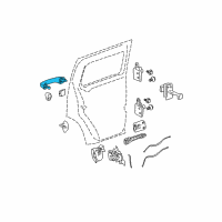 OEM Handle Diagram - 25832249