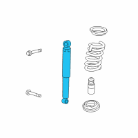 OEM 2015 Chevrolet Equinox Shock Diagram - 84192069