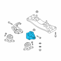 OEM 2020 Kia Stinger Engine Mounting Support Bracket Diagram - 21826J5200