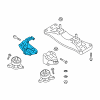 OEM 2021 Kia Stinger Engine Mounting Support Bracket Diagram - 21825J5200