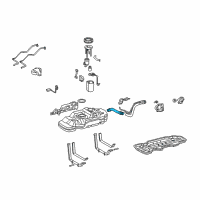 OEM 2007 Toyota Tacoma Filler Hose Diagram - 77213-04070