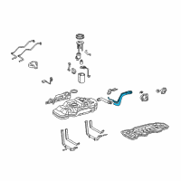 OEM Toyota Filler Pipe Diagram - 77201-04130