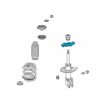 OEM 2016 Cadillac SRX Insulator, Front Coil Spring Lower Diagram - 20888666