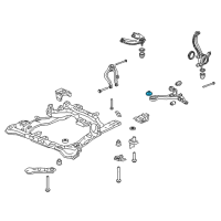 OEM 2003 Honda Accord Bush, Front Compliance Diagram - 51391-SDB-A01