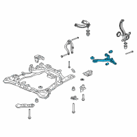 OEM 2006 Honda Accord Arm, Right Front (Lower) Diagram - 51350-SDB-A00