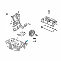 OEM 2019 Acura ILX Pan Assembly, Oil Diagram - 11200-5LA-A00