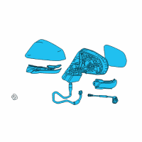OEM Lexus Mirror Assembly, Outer R Diagram - 87910-0E251-B2