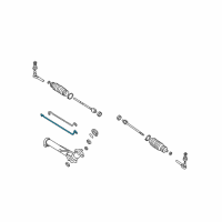 OEM 1997 Oldsmobile Cutlass Pipe Asm, Steering Gear(Short) Diagram - 26053450