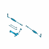 OEM 2005 Chevrolet Classic Gear Kit, Steering (Remanufacture) Diagram - 19330438