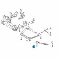 OEM 2004 BMW X5 Rubber Mounting For Pull Rod Diagram - 31-12-6-769-715