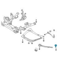 OEM BMW Wheel Suspension Joint Diagram - 31-12-6-756-491