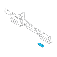 OEM 2020 Kia Optima Bulb Diagram - 1864505009L