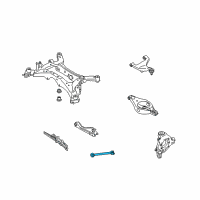 OEM 2008 Infiniti FX45 Link Complete-Radius Rod Diagram - 55110-CG000