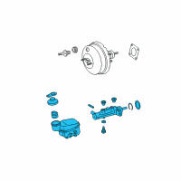 OEM 2009 Toyota Yaris Master Cylinder Diagram - 47201-52320