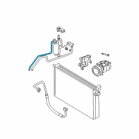 OEM Chrysler Pacifica Line-A/C Liquid Diagram - 68002820AA