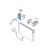 OEM 2004 Chrysler Pacifica DRIER-Receiver Diagram - 5103433AA