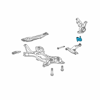 OEM 2011 Toyota Matrix Lower Ball Joint Diagram - 43330-09660