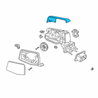 OEM 2020 GMC Sierra 1500 Upper Cover Diagram - 84732161