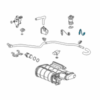 OEM Honda Passport Sensor, Rear Laf Diagram - 36541-5MR-A01