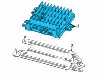 OEM Jeep Grand Cherokee L CENTRAL ADAS DECISION Diagram - 4672797AP