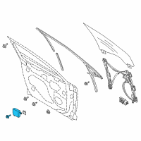 OEM 2019 Ford Explorer Module Diagram - DG9Z-14B291-XA