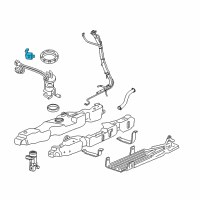 OEM 2008 Ford Explorer Sport Trac Fuel Cap Diagram - 8L2Z-9030-A