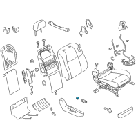 OEM Infiniti M37 Switch LUMBAR Diagram - 87015-1ME0B