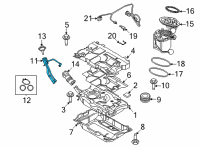 OEM 2021 BMW X3 FILLER PIPE Diagram - 16-11-7-404-089