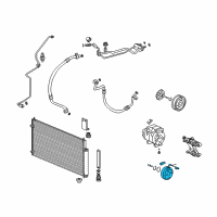 OEM 2008 Honda Accord Stator Set Diagram - 38924-R70-A01