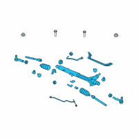 OEM 2008 Pontiac G8 Gear Assembly Diagram - 92236162