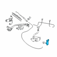 OEM Pontiac GTO Washer Pump Diagram - 92147531