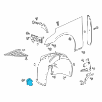 OEM 2020 Cadillac CT6 Shield Diagram - 84175194