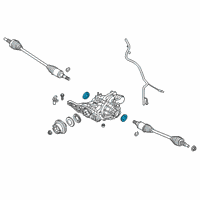 OEM 2022 Ford Escape Axle Seal Diagram - CV6Z-4B416-D