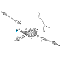 OEM Ford Bronco Sport Vehicle Speed Sensor Diagram - K2GZ-9E731-A