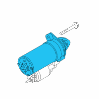 OEM BMW 530i Starter Diagram - 12-41-8-621-839