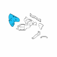 OEM Kia Rondo Protector-Heat Upper Diagram - 2852525101