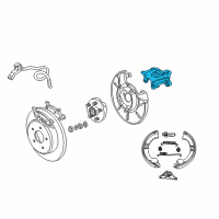 OEM 2003 Dodge Caravan CALIPER-Disc Brake Diagram - 5019808AA