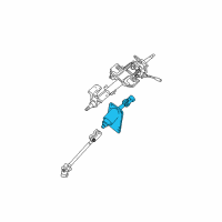 OEM 2003 Kia Sorento INTERMED Shaft Assembly Diagram - 564003E010