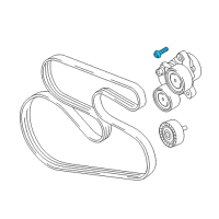 OEM 2018 BMW 328d xDrive Isa Screw Diagram - 46-51-7-655-585