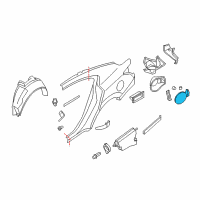 OEM 2014 Nissan Maxima Base-Filler Lid Diagram - G8120-9N0MA