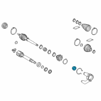 OEM Lexus NX300h Seal, Type T Oil Diagram - 90311-40039