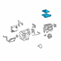 OEM 2004 Toyota 4Runner Air Filter Diagram - 88508-20120