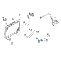 OEM 2004 Nissan Sentra Hose-Auto Transmission Oil Cooler Diagram - 21632-4Z700