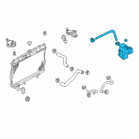 OEM 2005 Nissan Sentra Tank Assy-Reserve Diagram - 21710-6M110