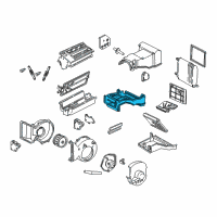 OEM 1997 Chevrolet C2500 Suburban Case, Shroud Diagram - 52461802