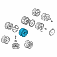 OEM 2002 Honda Accord Disk, Aluminum Wheel (15X6Jj) (Enkei) Diagram - 42700-S82-A52