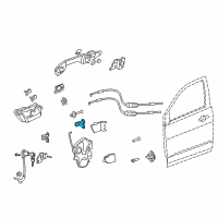 OEM 2013 Acura MDX Hinge, Right Front Door (Upper) Diagram - 67410-S5D-H01ZZ