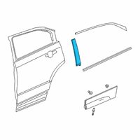 OEM 2021 Cadillac XT4 Applique Diagram - 84963079