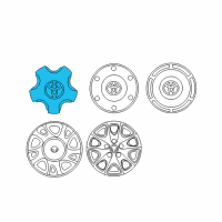 OEM Toyota Solara Center Cap Diagram - 42603-33120